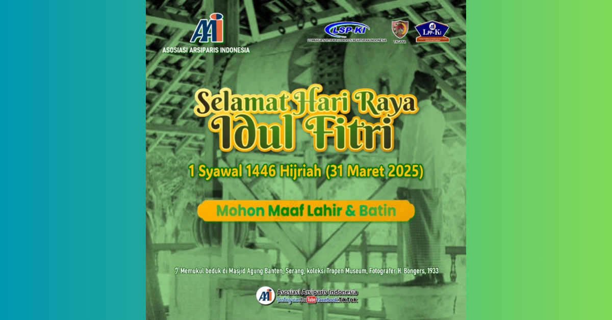 Selamat Idul Fitri 1 Syawal 1446 Hijriah. Taqabballahu minna wa minkum. Mohon maaf lahir dan batin.